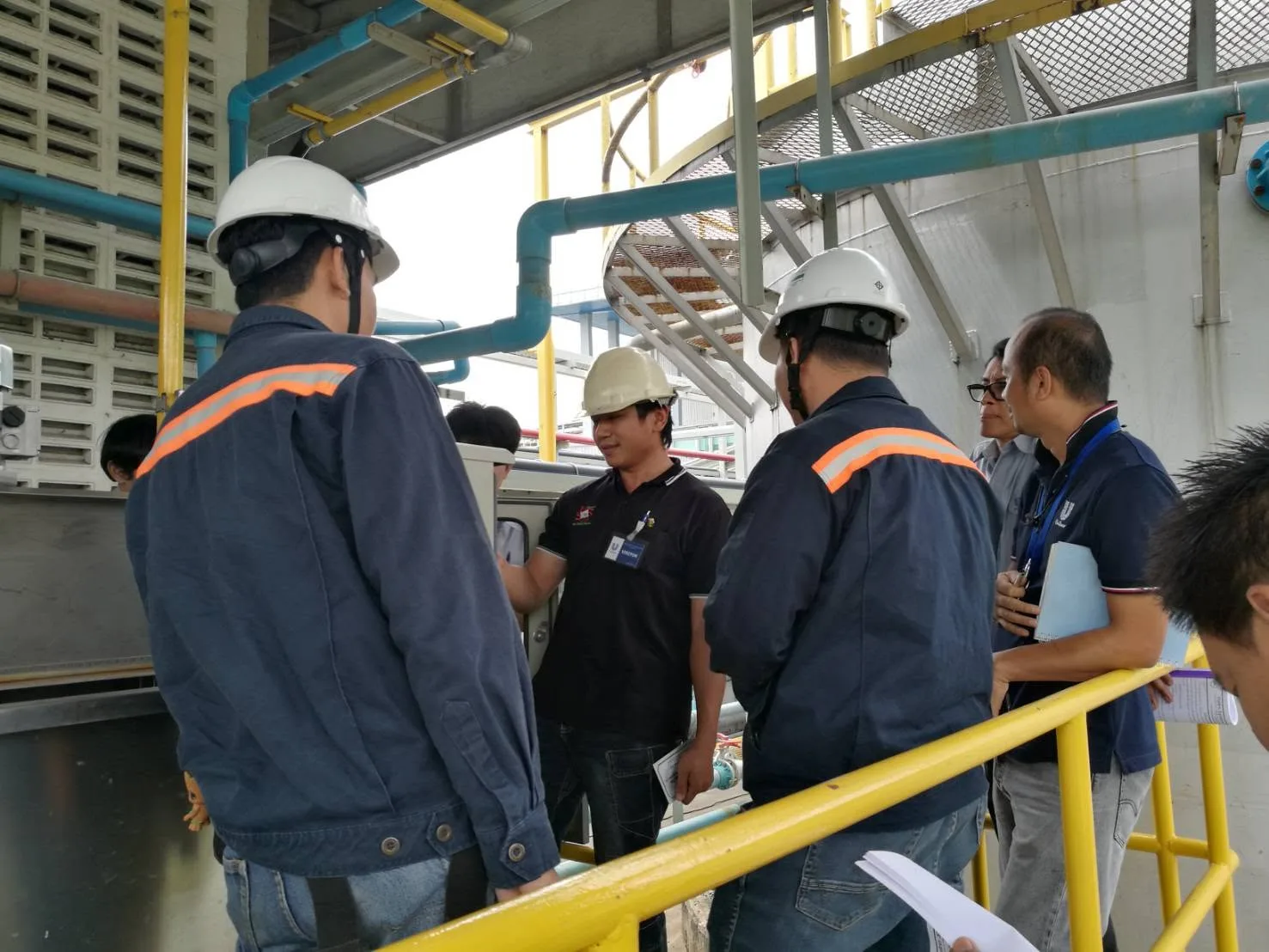 HYDROSYS engineering team on-site