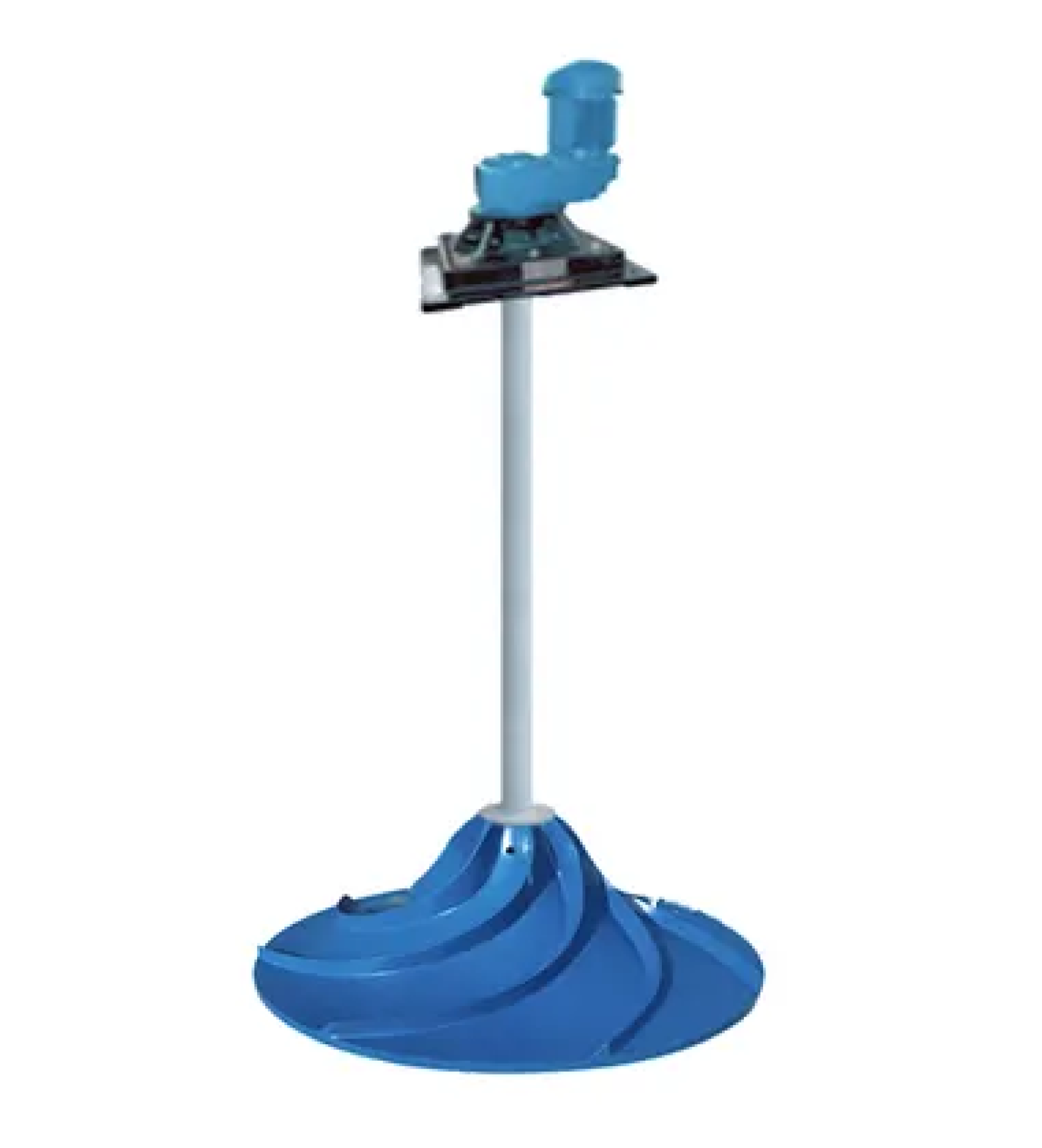 เป็นเครื่องผสมแบบใหม่ที่สามารถสร้างรูปแบบการไหลของวงแหวนที่มีการไหลทั้งแนวแกน (แนวตั้ง) และแนวรัศมี (แนวนอน) หมายความว่าทั้งหมดของถังจะเคลื่อนไหวโดยใช้พลังงานน้อยที่สุด